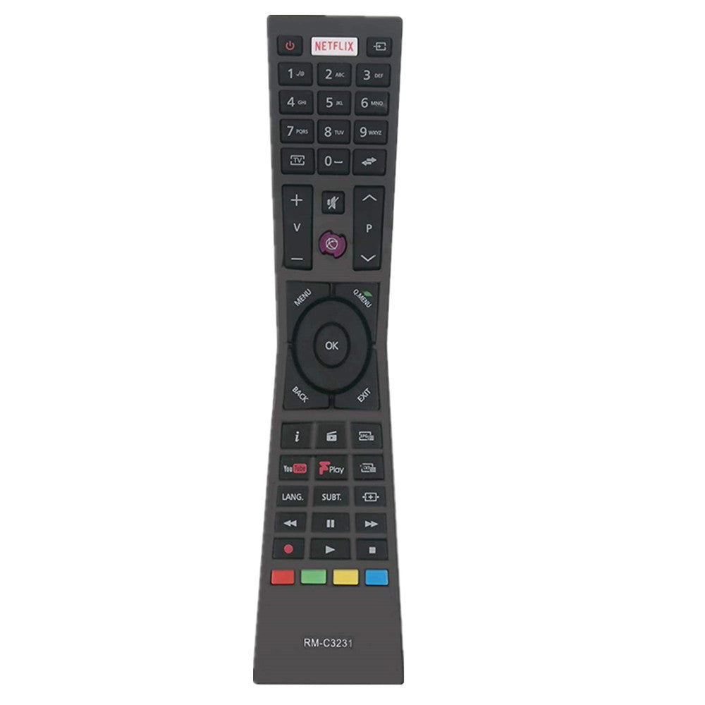 RM-C3231 Remote Control Replacement for JVC SMART 4K LED TV LT-43C860 LT-40C860