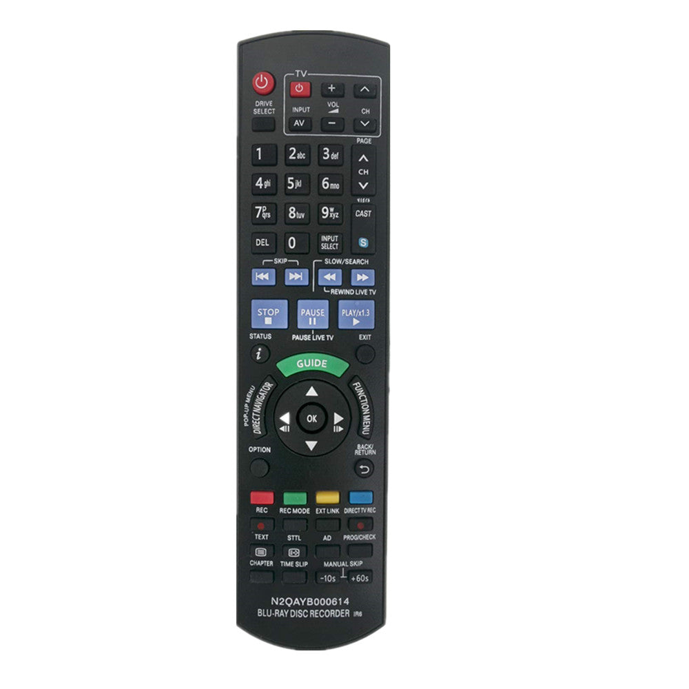 N2QAYB000614 Remote Control Replacement for Panasonic Blu Ray DVD DMR-BWT700