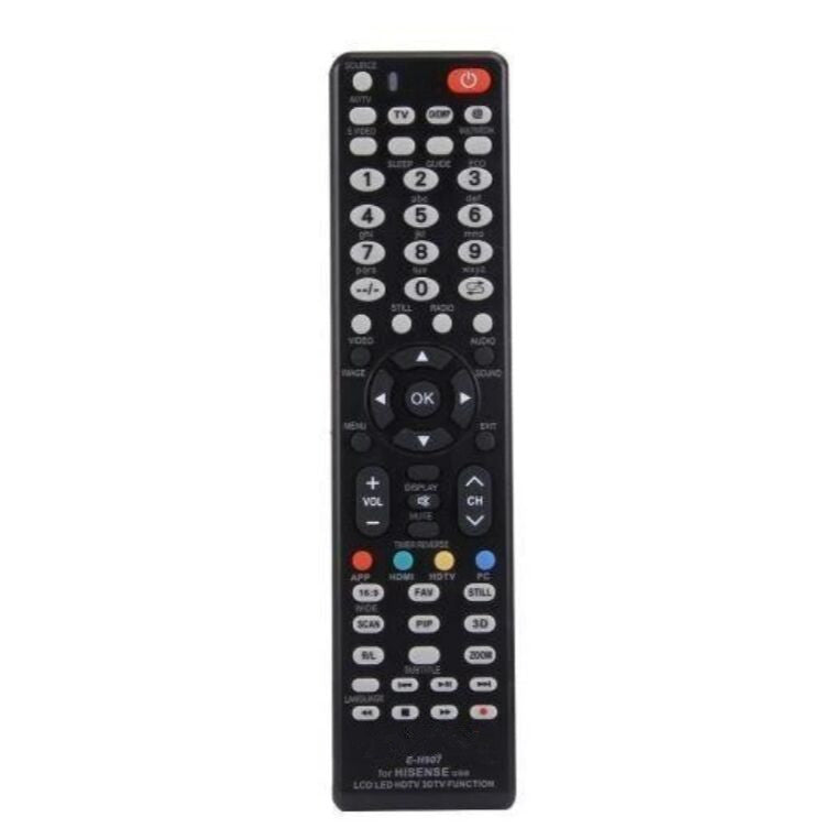 Hisense Smart TV Universal Replacement Remote Control for LED LCD 3D HD TV Replacement