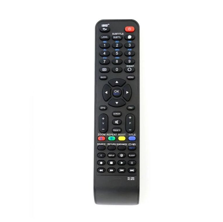 Replacement Remote Control RC1900 for Hitachi TV L22DK04U L22DP04U L22DP04UA