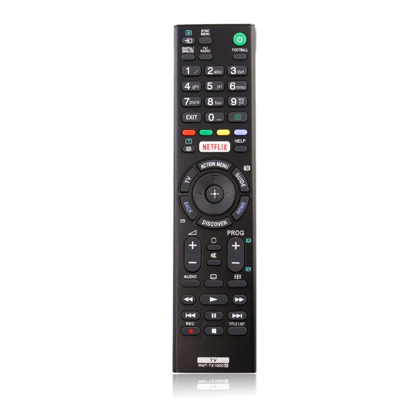 RMT-TX100D Replacement Remote Control for Sony KD-43X8305C KD-43X8307C KD-43X8308C