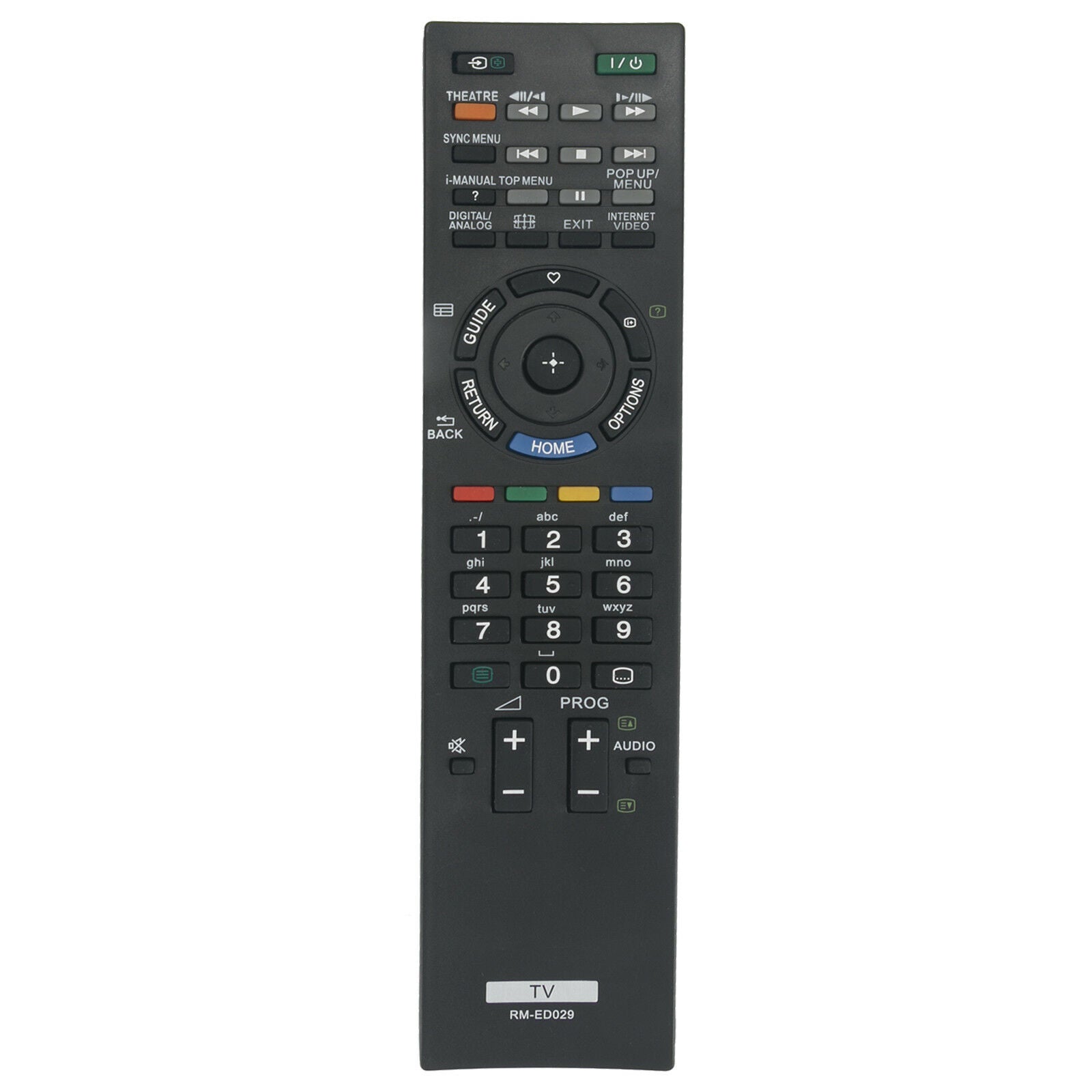 RM-ED029 Replacement Remote Control for Sony Bravia TV Replace RM-ED035 RM-ED044