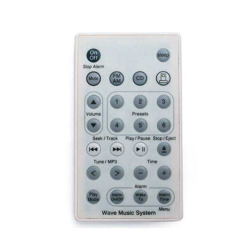 AWRCC1 AWRCC2 Replacement Remote Control for Bose Wave Radio CD Music System  (White)