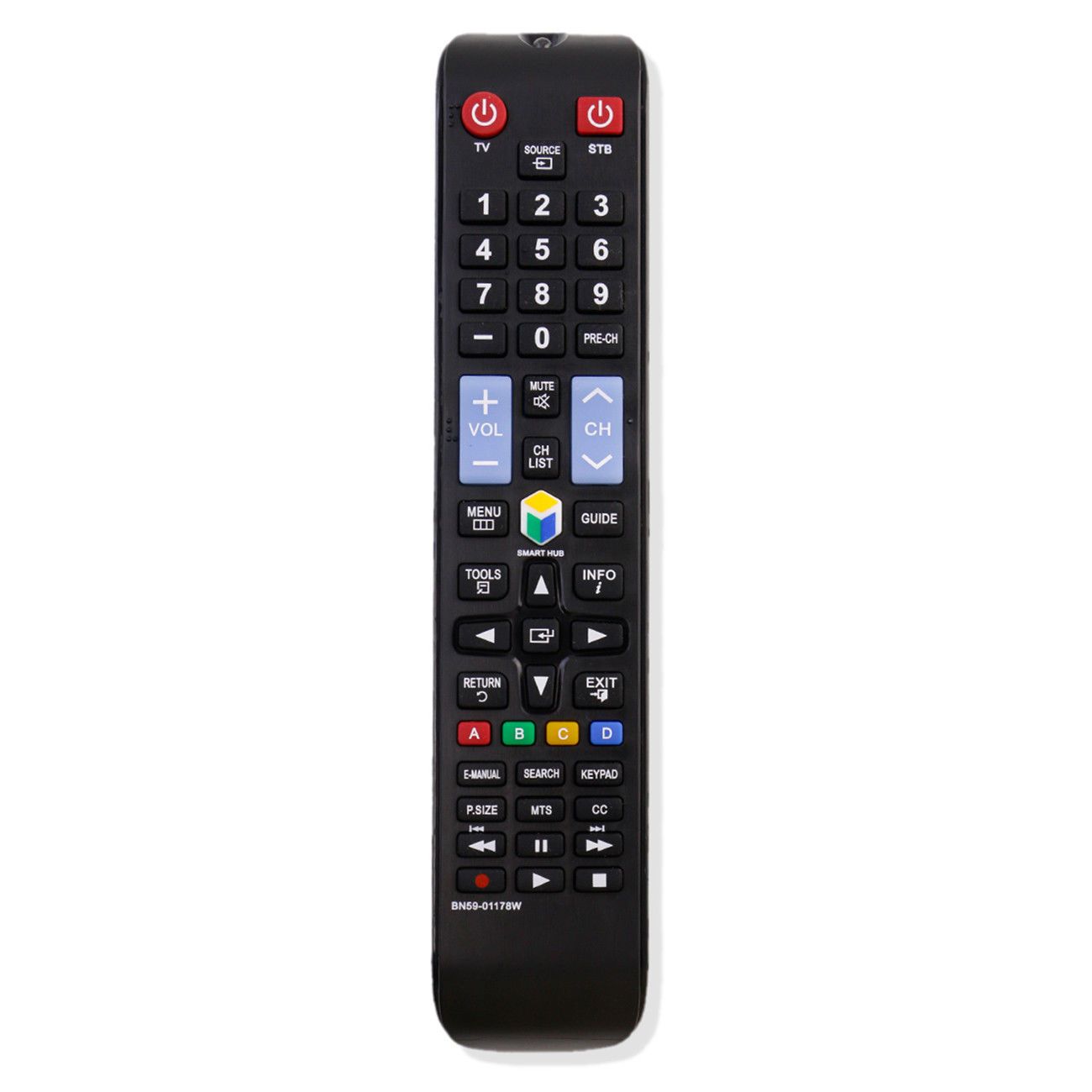 BN59-01178W Replacement Remote Control for Samsung Smart TV UN65H6203AF UN65H6203AFXZA