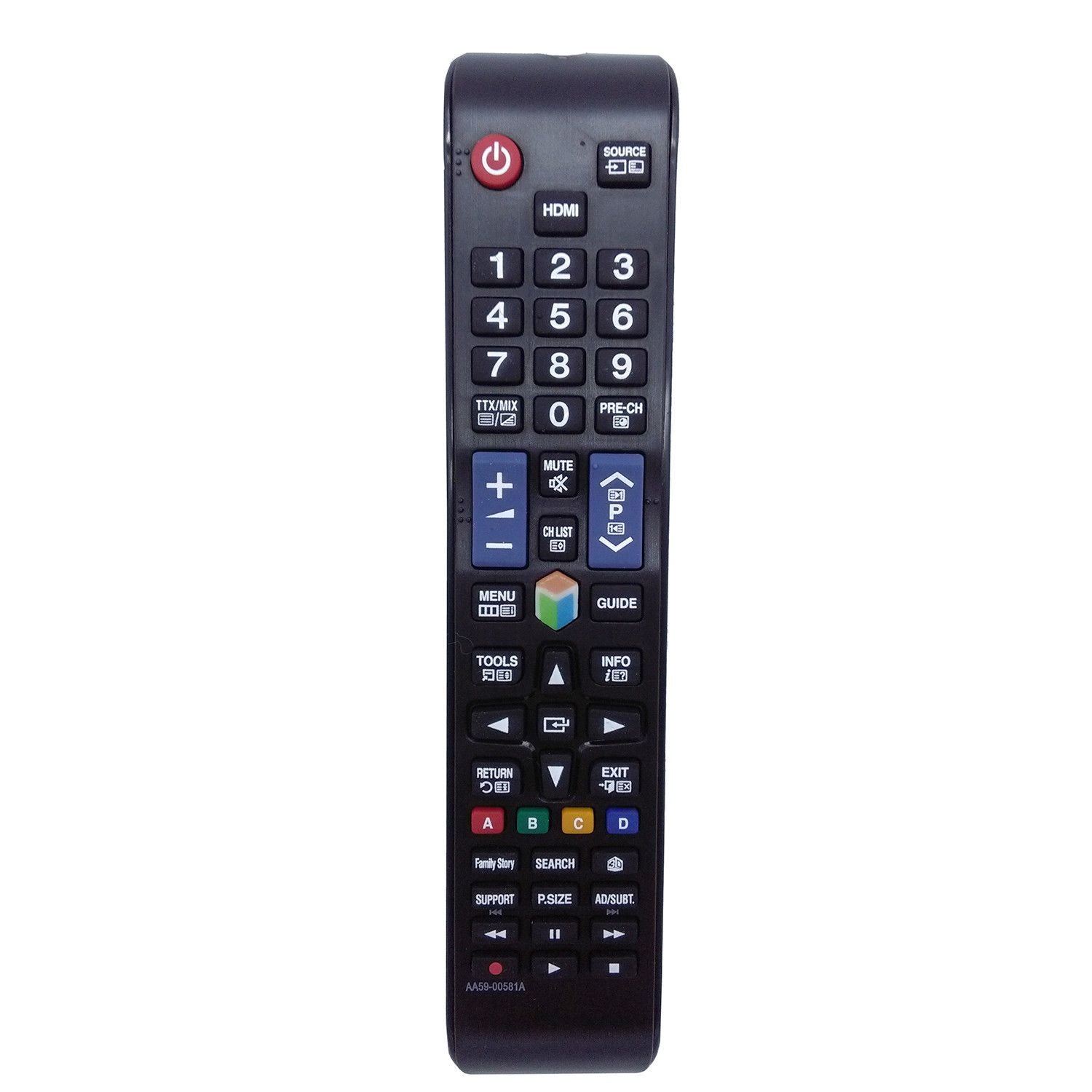 AA59-00581A Replacement Remote Control for Samsung TV UA55ES6600M UA55ES6700M TM1250