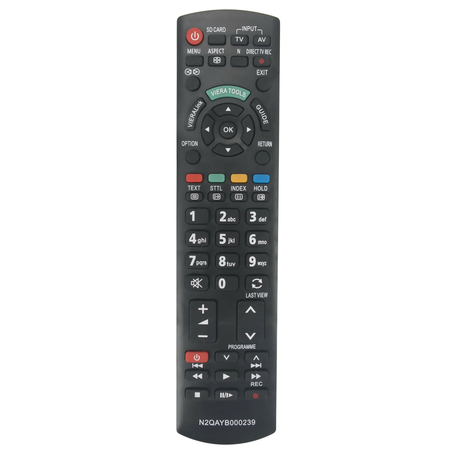 N2QAYB000239 Replacement Remote Control for Panasonic TH-37PX80BA TH-37PX80EA TH-42PX80BA