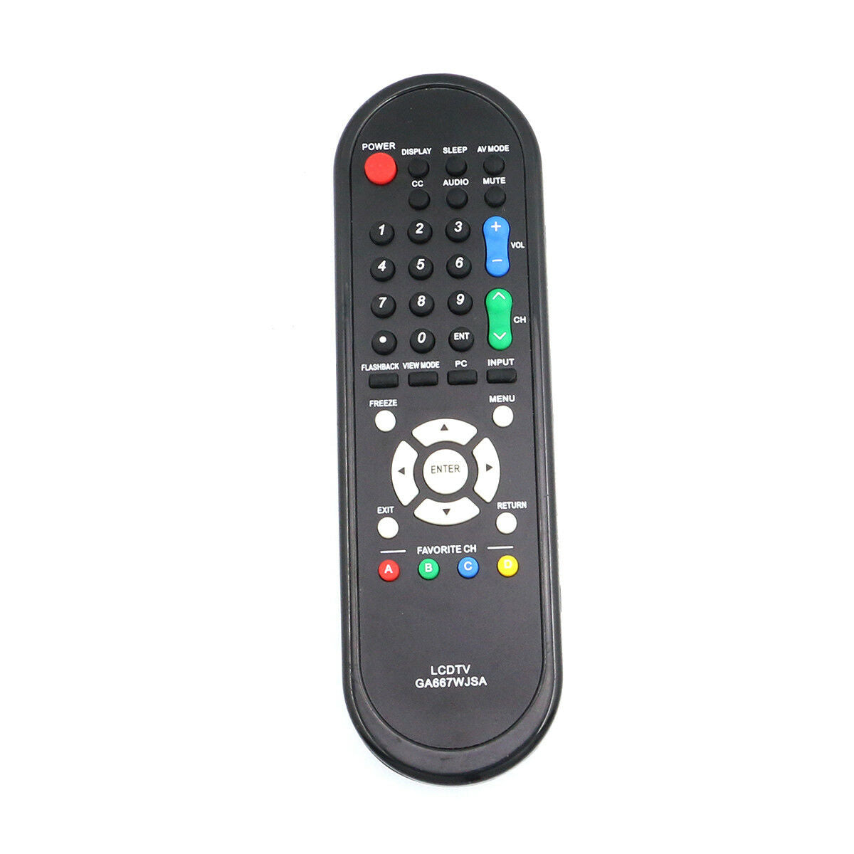 Replacement Remote Control GA667WJSA RRMCGA667WJSA for Sharp LCD TV 32" ~ 65" LC-32D49