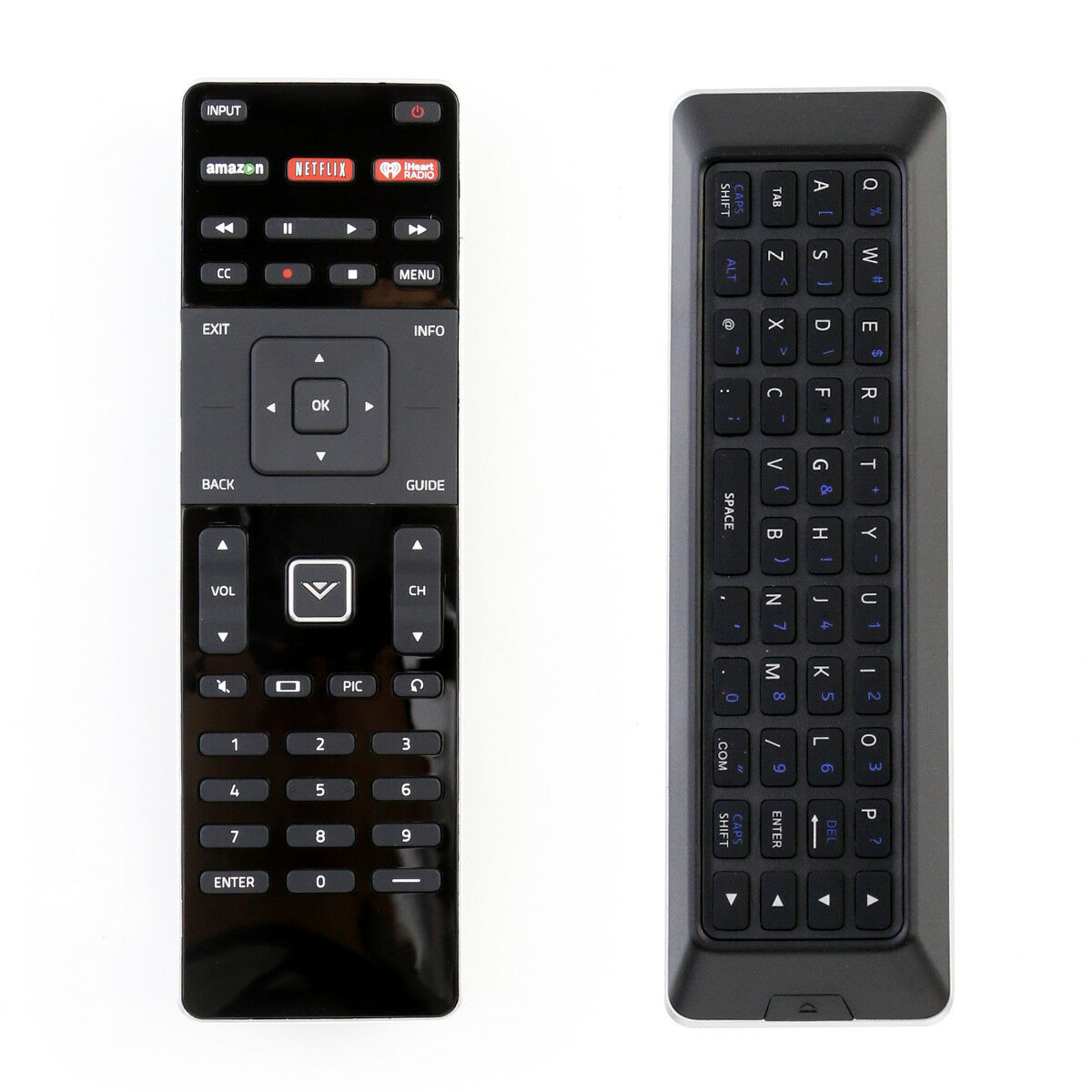 Xrt500 Replacement Remote Contrfol for Vizio Smart Led Tv Qwerty Keyboard Amazon Netflix