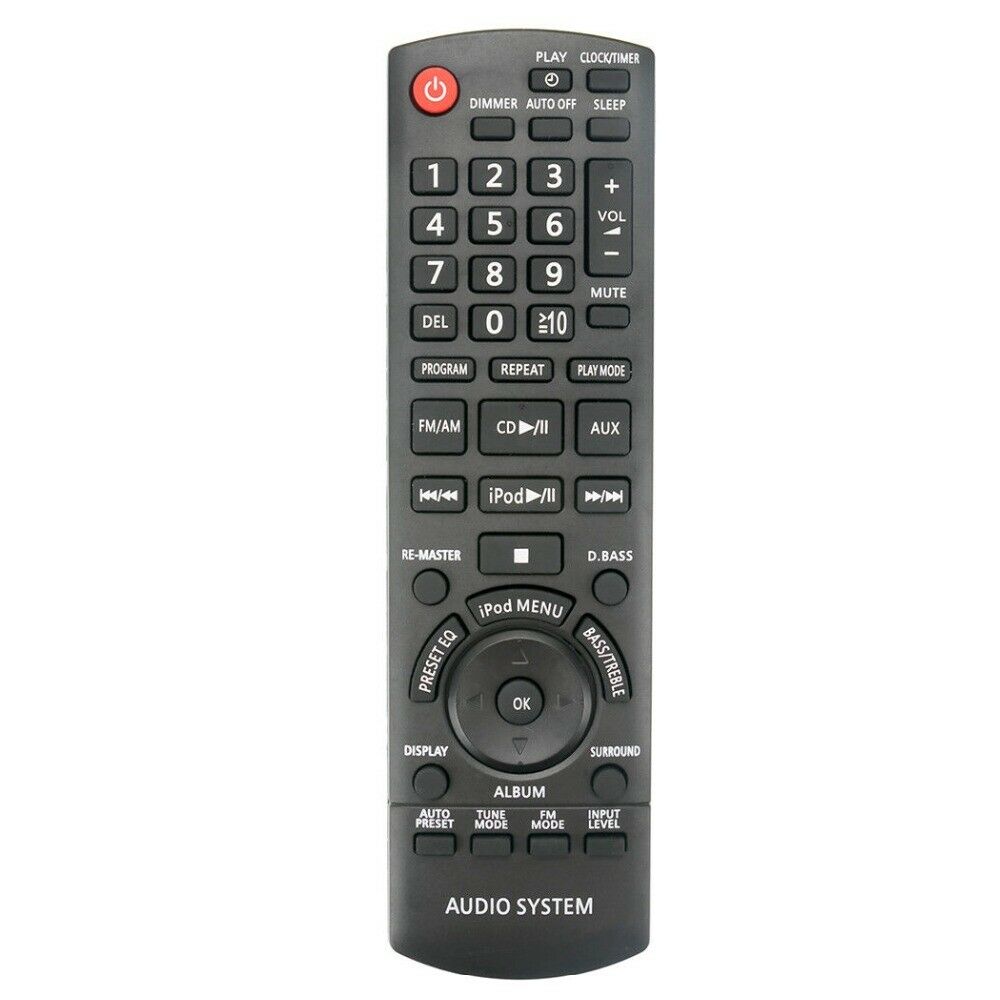 N2QAYB000394 Replacement Remote Control for Panasonic Sahc3 - compact stereo system