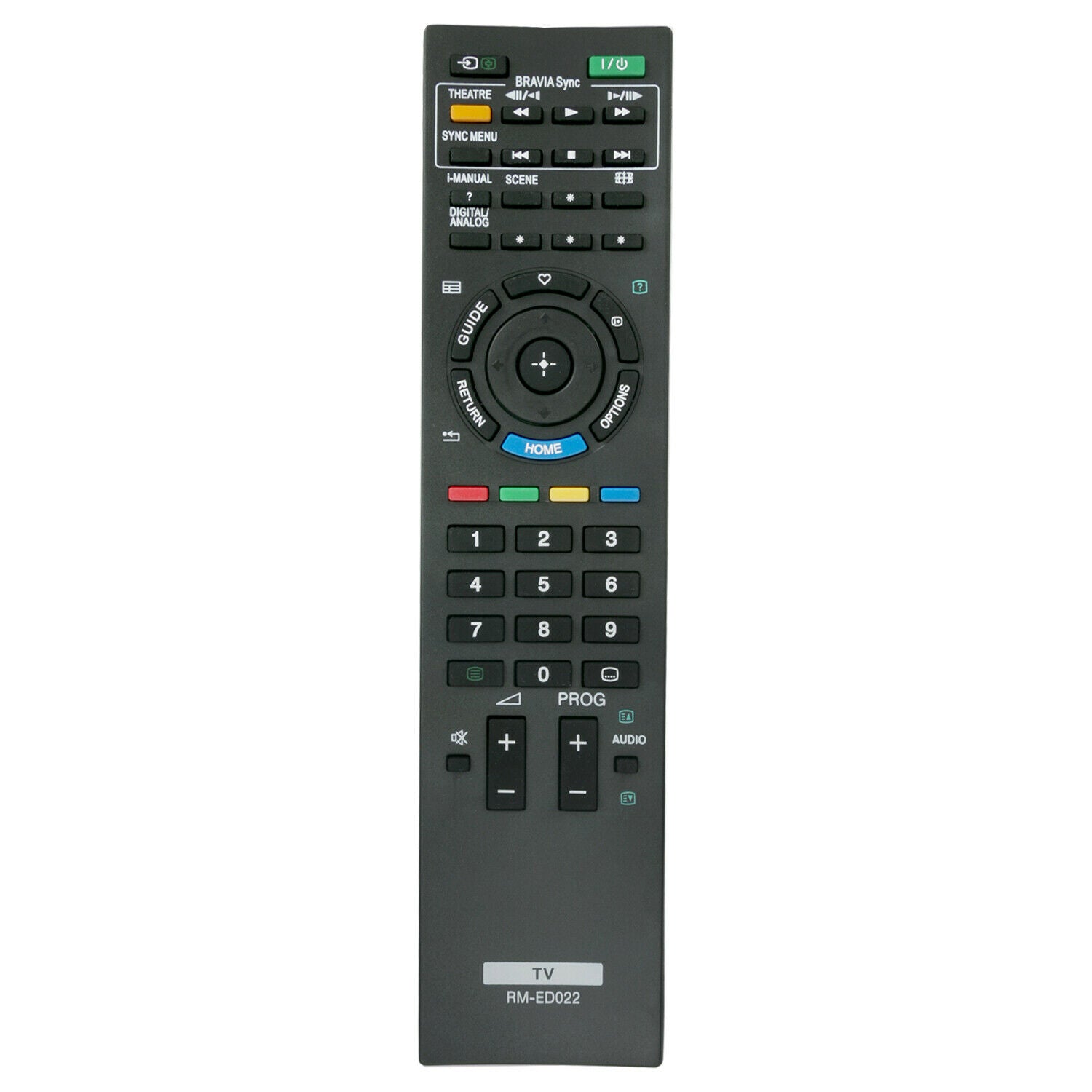 RM-ED022 Replacement Remote Control for Sony KDL-32BX300 KDL-40BX400 32BX400