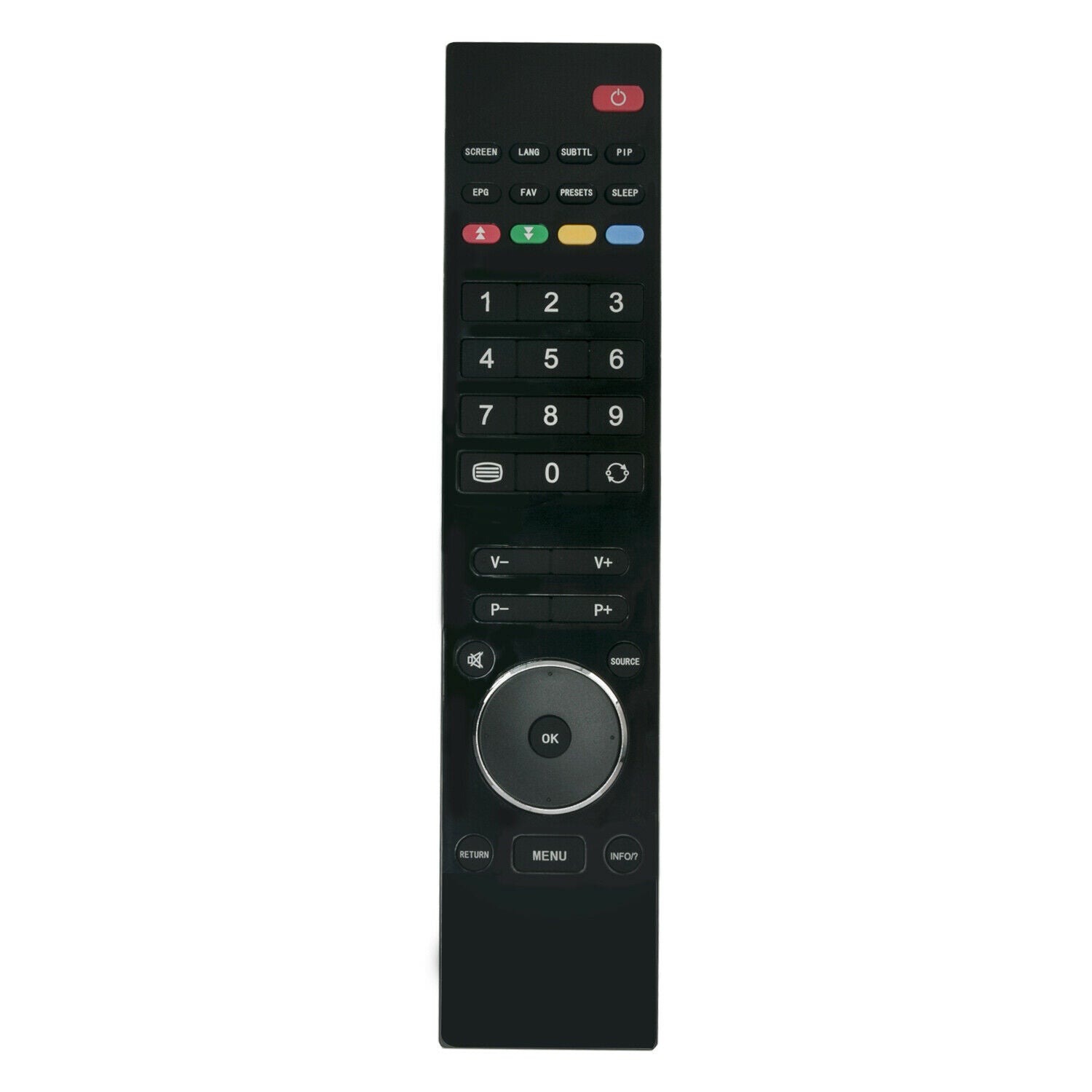RC3920 Replacement Remote Control for Sanyo TV CE46FH83-B CE22FD40-B CE42FH08-B