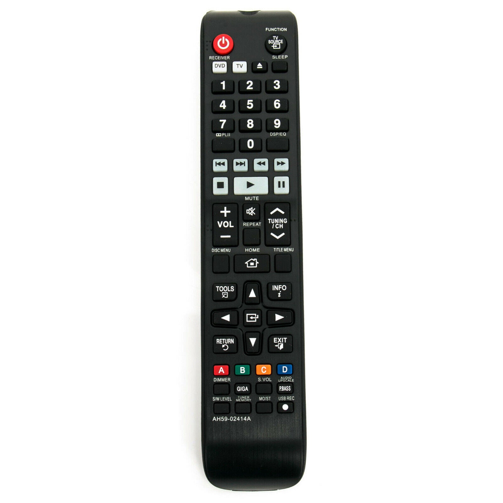 Replacement Remote Control AH59-02414A Suit For for Samsung Blue-ray DVD Player