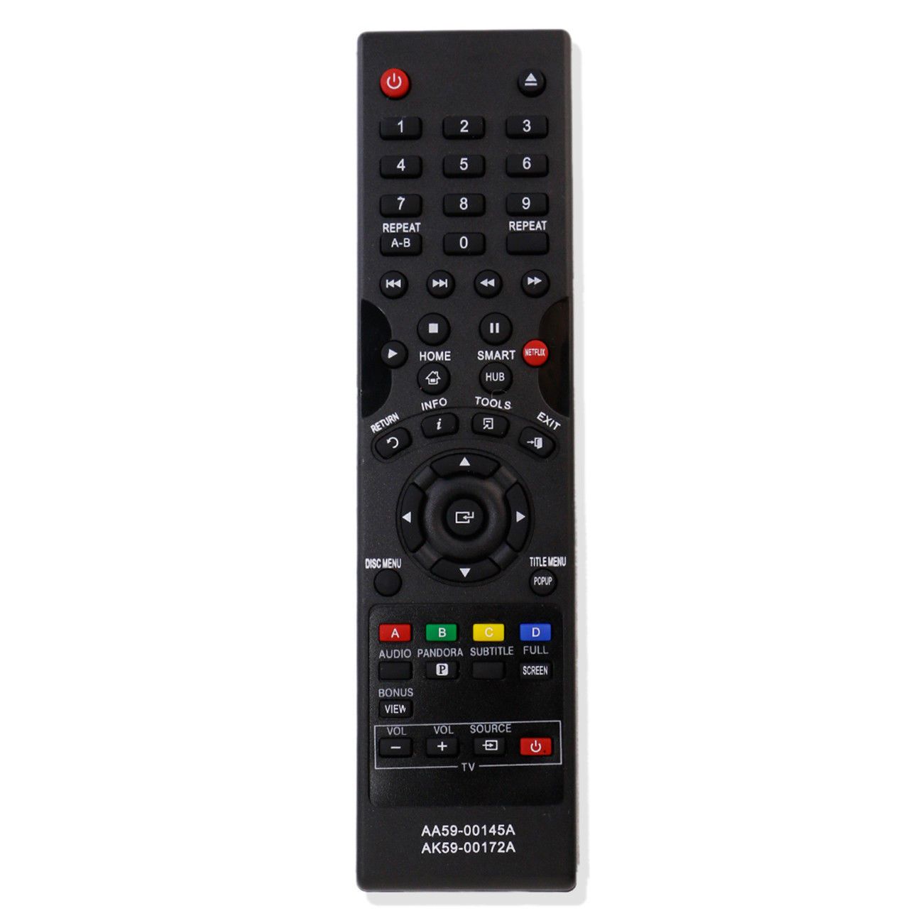 AA59-00145A AK59-00172A  Replacement Remote Control for Samsung BDF5700 BDP1400