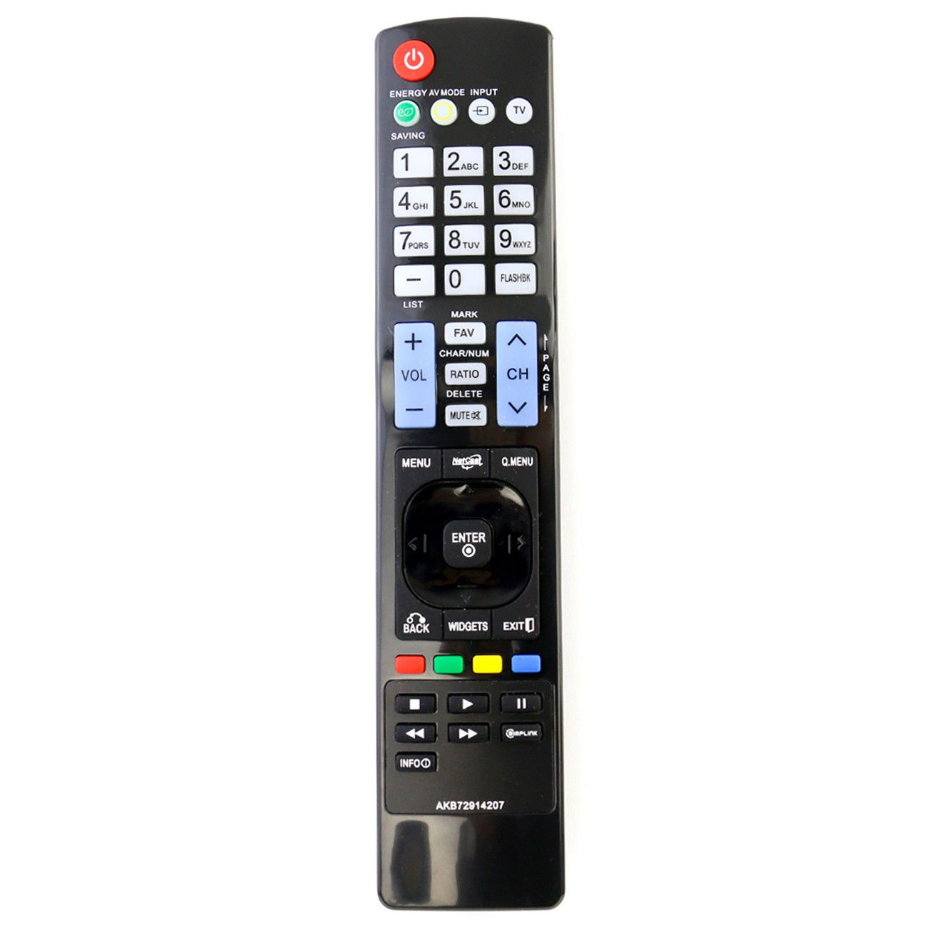 Replacement Remote Control AKB72914207 Fit For LG TV