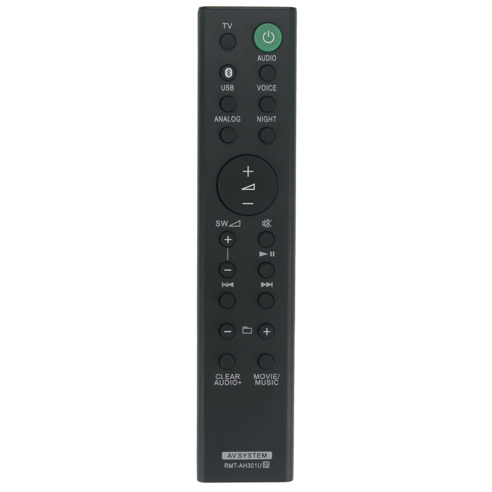 RMT-AH301U Replacement Remote Control for Sony Sound Bar HTMT300 HTMT301 HT-MT300